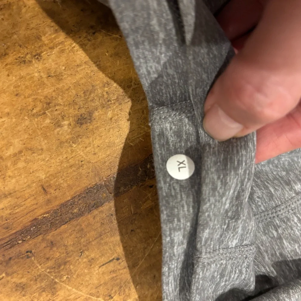 Lululemon Long Sleeve Top Shirt Mens XLarge Stretch Heathered Crewneck